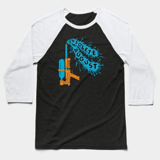 OBSOLETE AUGUST - SUPER SOAKER Baseball T-Shirt